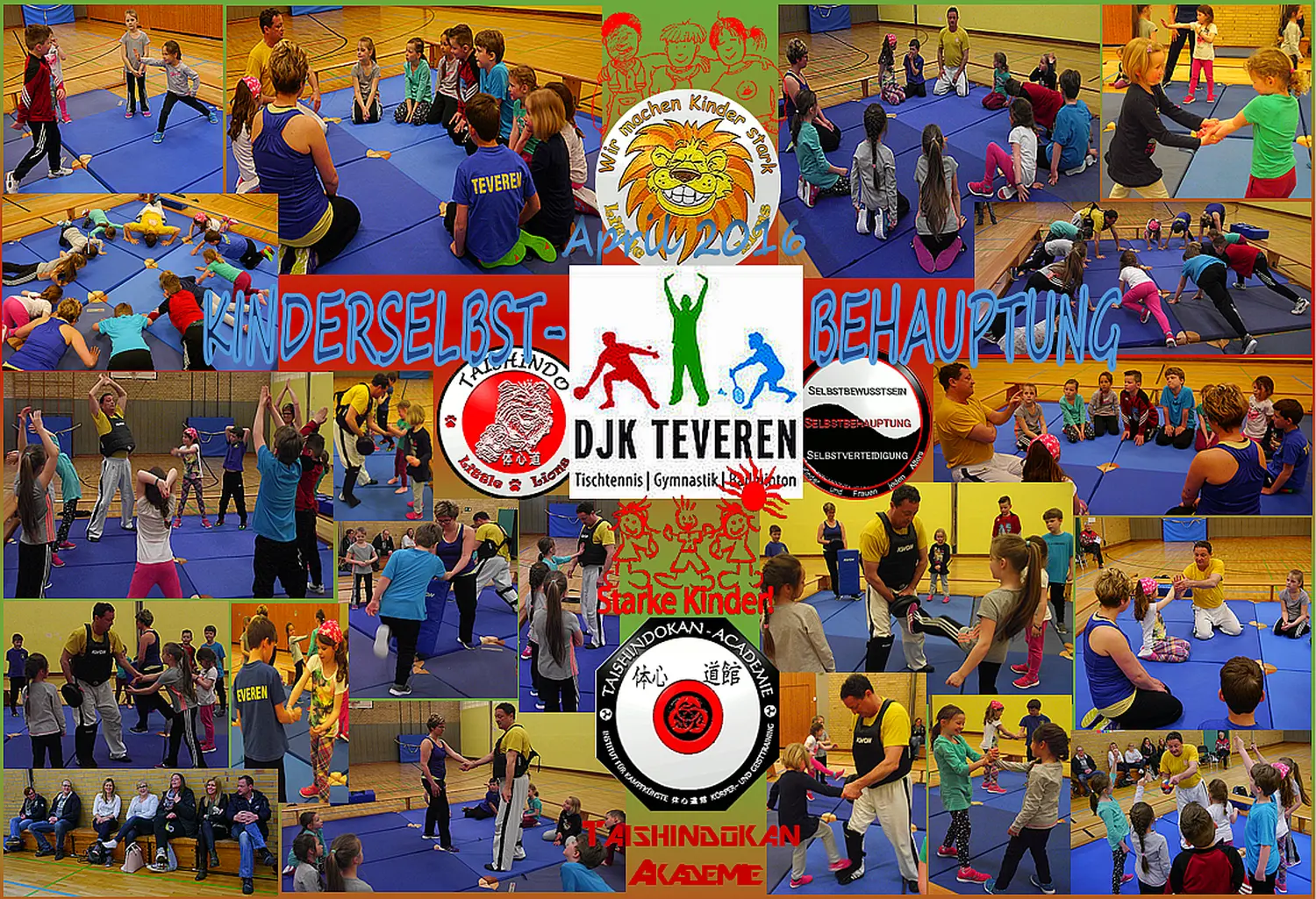 KinderSB DJK Teveren April2016 Collage