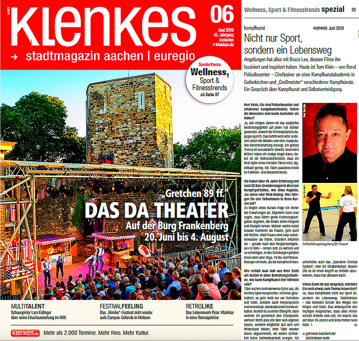 Klenkes Stadtmagazin Juni 2019